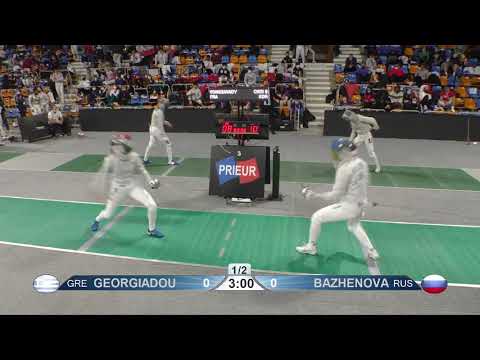 2022 152 T64 22 F S Individual Orleans FRA GP 3 BAKASTOVA UKR vs SZUCS HUN