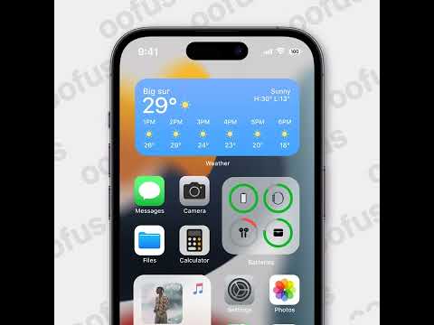iOS 18 control center animation concept