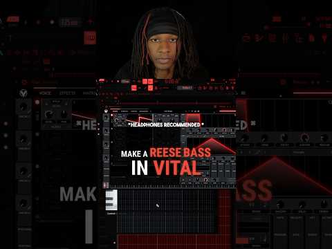How To Make A Reese Bass in Vital | Free Plugin | Beginner Tutorial