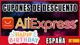 Cumpleaños Aliexpress del Marzo 18  al Marzo 27 - Cupones de Descuento Aliexpress Marzo 2024 -