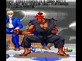 Super Street Fighter II X Grand Master Challenge Rent Version Gouki Playthrough Full Screen