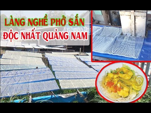 Phở sắn - món phở đặc sản thú vị của Quảng Nam