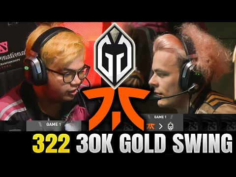 FNATIC vs GG - WHAT A THROW at BO1 TI11