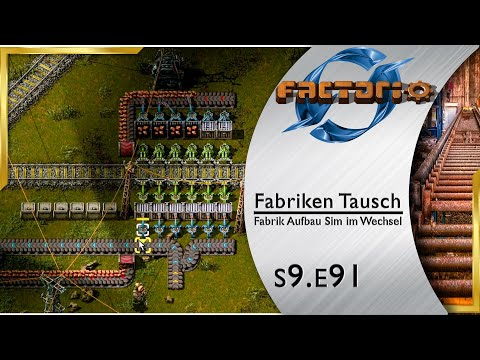 Fabriken Tausch ► Kupfer und Strom anschließen 🏭 FACTORIO [s3e91]