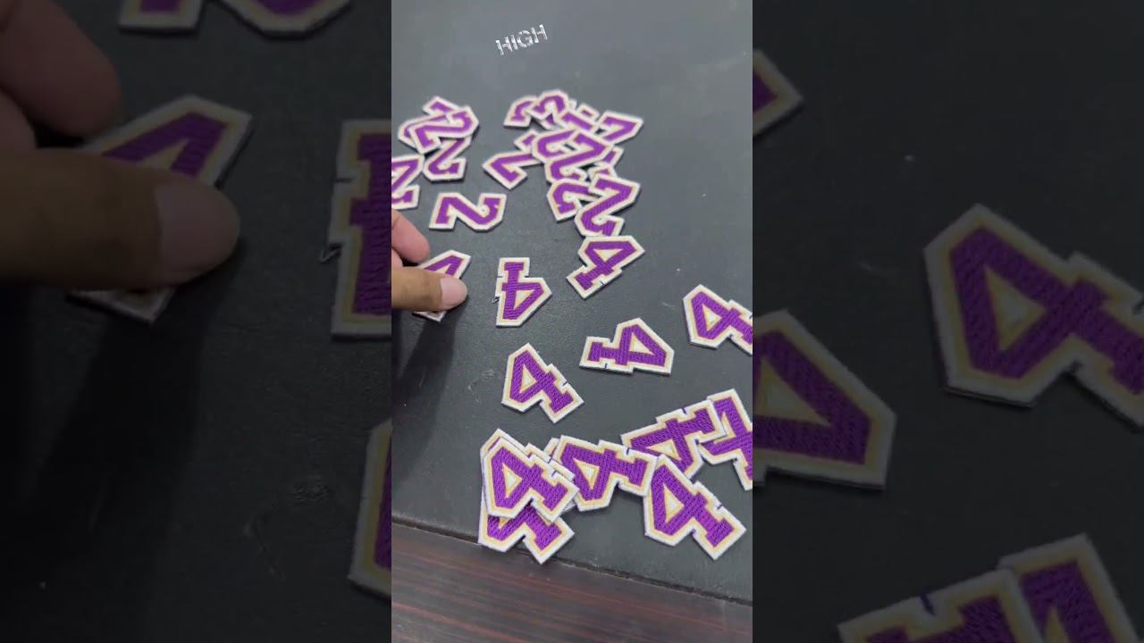 Custom Embroidery Patch With Heatsheet