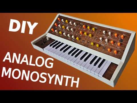 Homemade analog synth built from scratch!