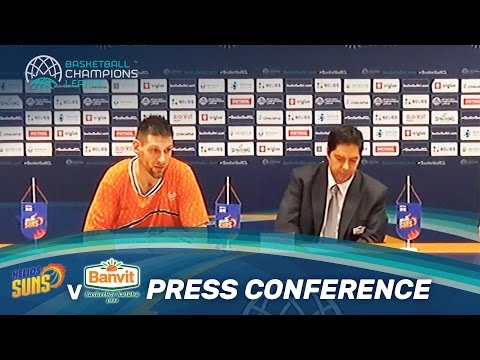 Helios Suns v Banvit - Press Conference - Basketball Champions League