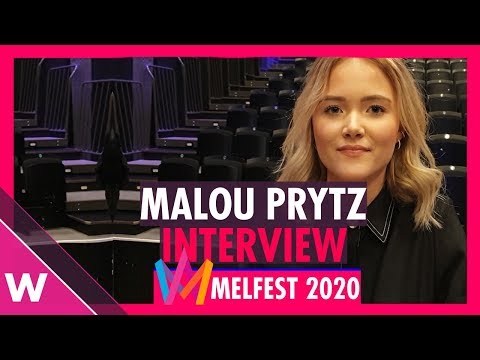 Malou Prytz "Ballerina" | Melodifestivalen 2020 (INTERVIEW) Andra Chansen