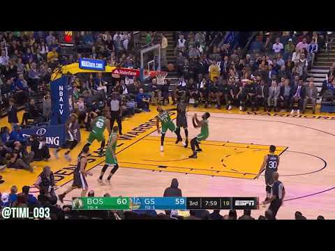 Boston Celtics Defensive Highlights vs Kevin Durant (01/27/2018)