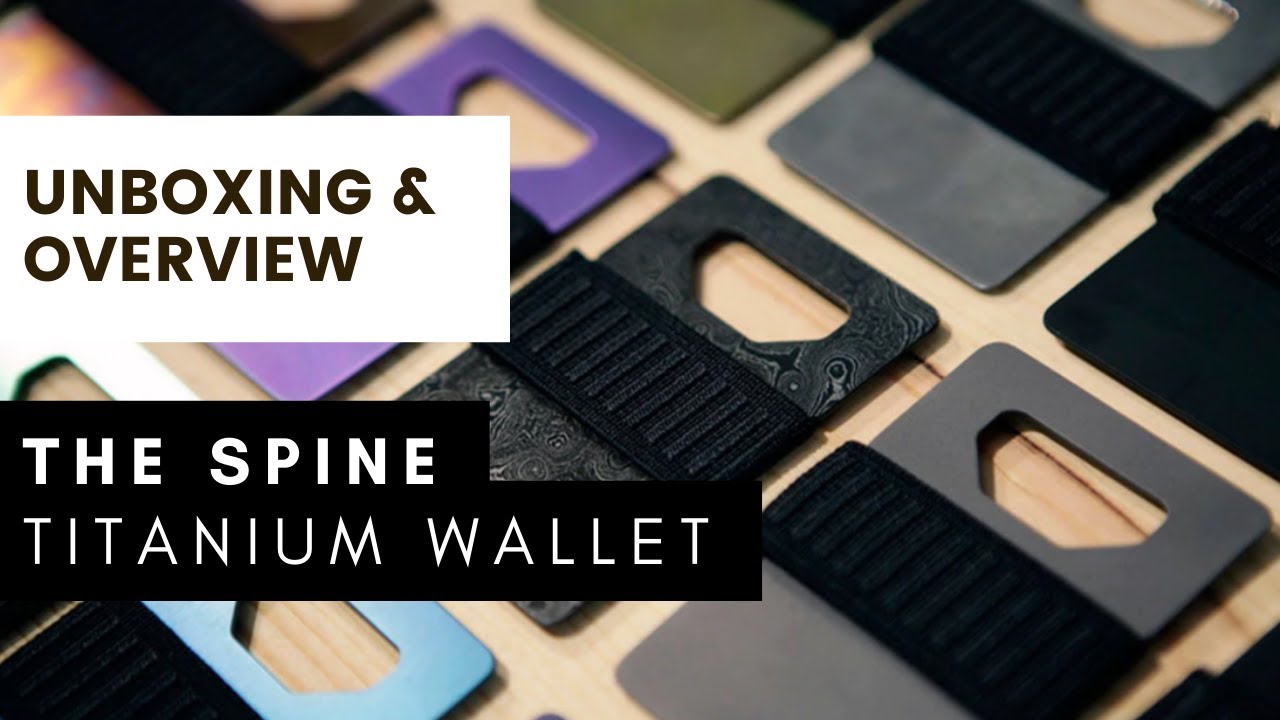 Spine Wallet: Unboxing & Overview