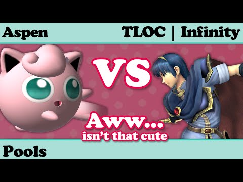 AITC Melee - Aspen (Jigglypuff) vs TLOC | Infinity (Marth) - Pools