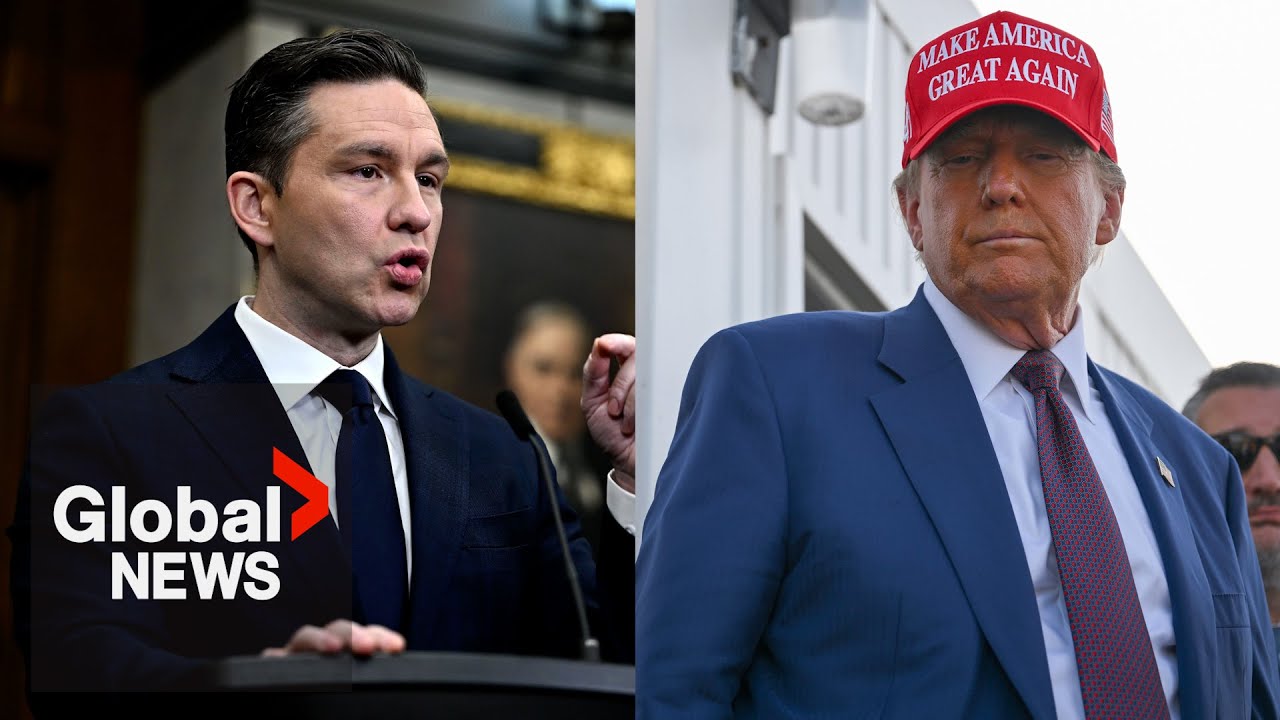 "Canada first": Poilievre says plan needed after Trump threatens blanket trade tariff