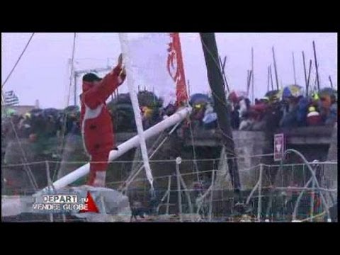 comment assister au depart du vendee globe