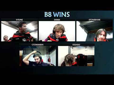 "look at that mustache" dendi way of celebration after B8 winning againt sand king gomez