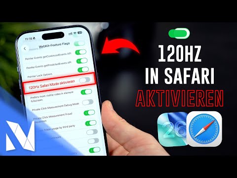 ProMotion 120Hz in Safari aktivieren - so geht's mit iOS 26 | Nils-Hendrik Welk