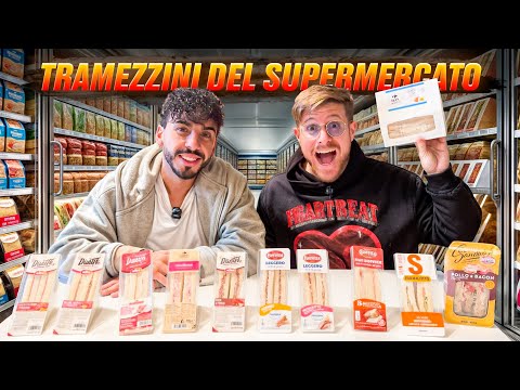 LET'S TRY ALL THE EXISTING SANDWICHES IN THE SUPERMARKET - IMPOSSIBLE CHALLENGE, WE RISK GETTING ...