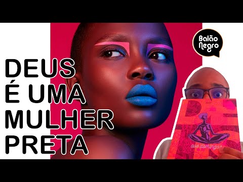 Deus aos Domingos - Veneta - DEUS É UMA MULHER PRETA - QUADRINHO NACIONAL - RESENHA  - BR001