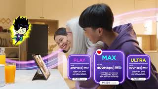 Supercharge your Entertainment with Converge Super FiberX