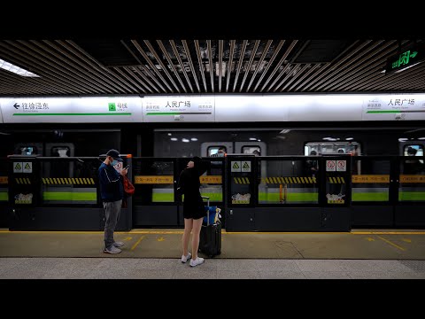 [Xangai 4K] Estação Praça do Povo (Metrô de Xangai), Huangpu