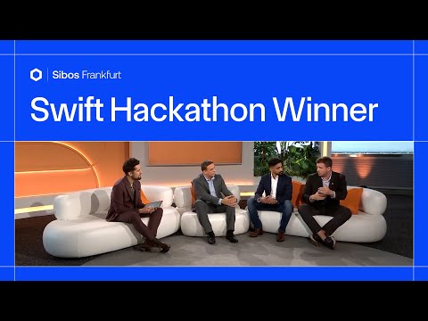 Winning the Swift Hackathon 2025 Business Challenge | Chainlink, Swift, Deutsche Bank on Sibos TV