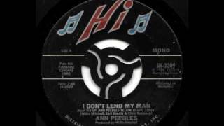 ANN  PEEBLES  -  I don't lend my man