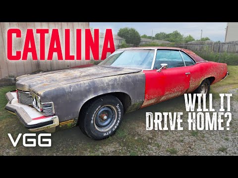 FORGOTTEN Pontiac Catalina - Will It RUN AND DRIVE 150 Miles Home?
