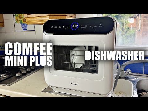 COMFEE’ KWH-TD305-W TD305-W Dishwashers, 3 Place Setting, White video review thumbnail