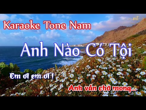 KARAOKE Remix - Em Ơi Em Ơi Anh Nào Có Tội | Tone Nam Dễ Hát | Thuận mT Remix
