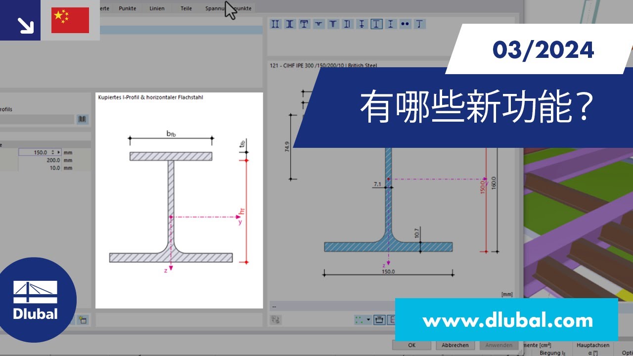 WIN | 2024/03 - RFEM 6 和 RSTAB 9 中有哪些新功能？