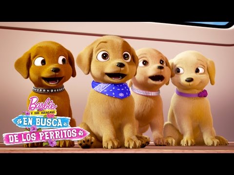 Coche-parque de perritos | Barbie y Sus Hermanas en Busca de los Perritos | Barbie Latinoamérica