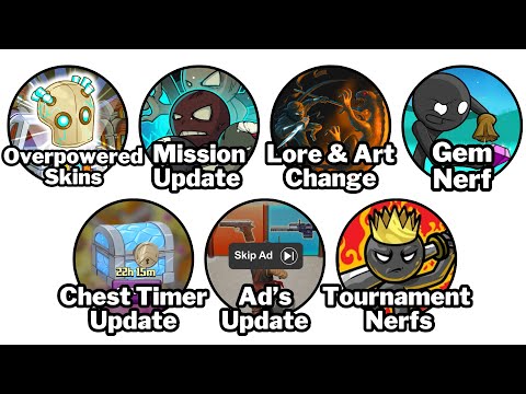 Every Update That Ruined The Game in 8 Minutes | Stick War Legacy