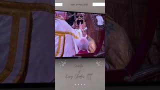 Watching at the comfort of our home the new King’s coronation #KingCharlesIII #Coronation #pinoyUKRN