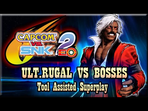 【TAS】CAPCOM VS SNK 2 - ULT.RUGAL  \ BOSS RUSH