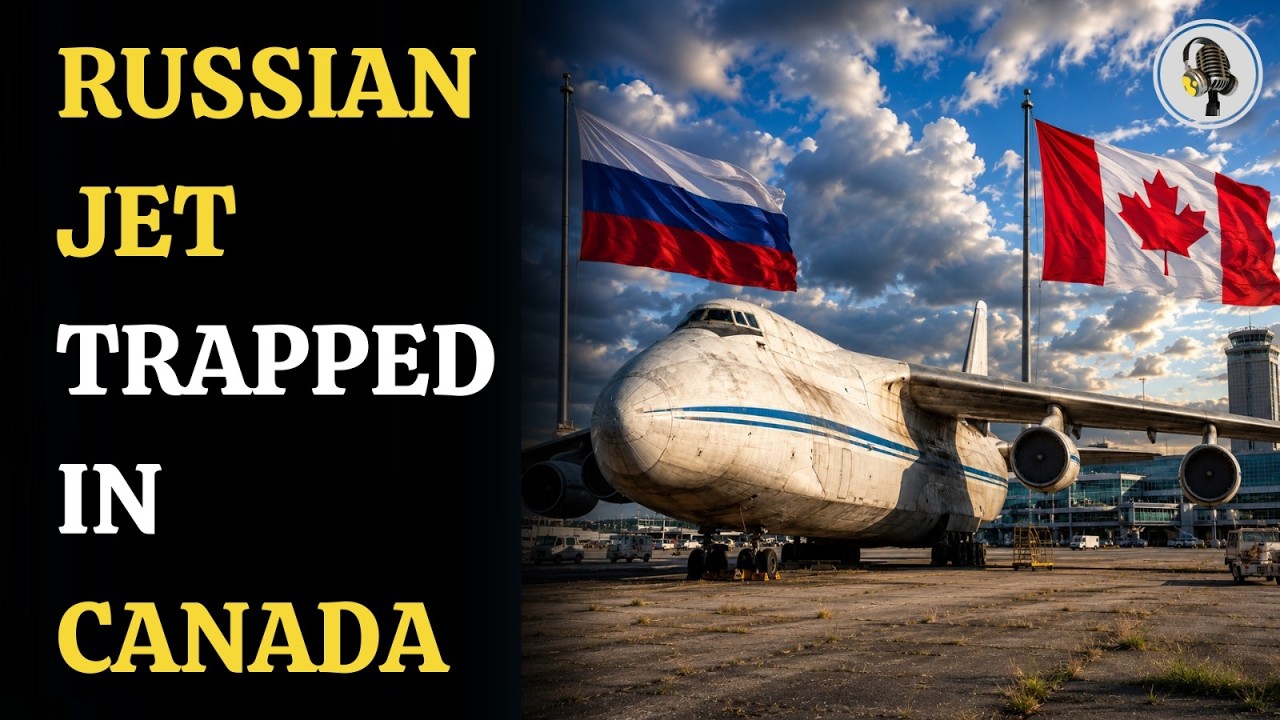 Russia’s Giant Cargo Jet Remains Stranded in Canada for Years | WION Podcast