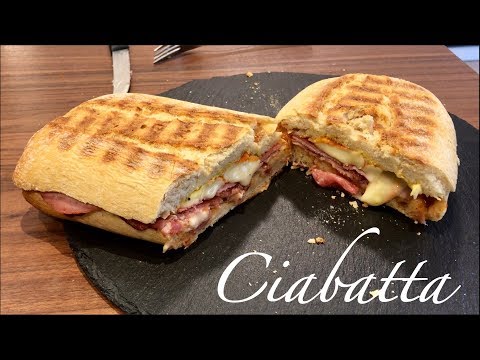 Ciabatta im Tefal OptiGrill