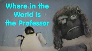 Learn the Continents! Geography for kids!  Where in the World is Professor Sharpe?  Continent Song