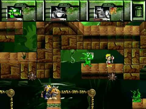 Lost Vikings 2 - Level 22 - Sure sounds like a nice guy...