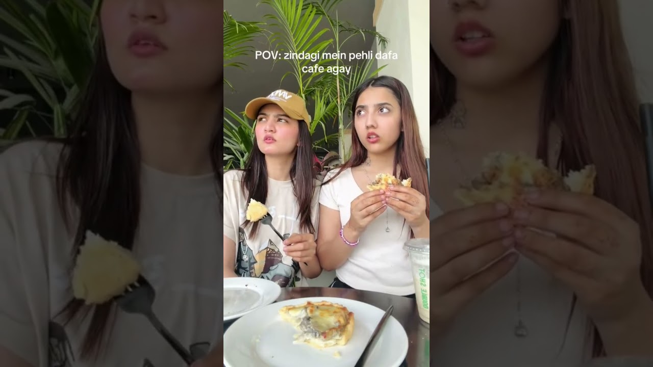 first time in Cafe 😂😂|SISTROLOGY|sistrology funny vedio @Sistrology