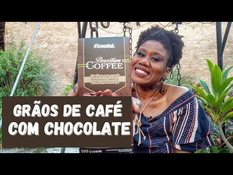 EXPERIMENTEI OS GRÃOS DE CAFÉ COBERTO COM CHOCOLATE DA FLORESTAL