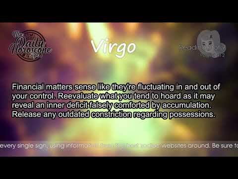 Virgo's Daily Horoscope for Wednesday July 18th, 2018