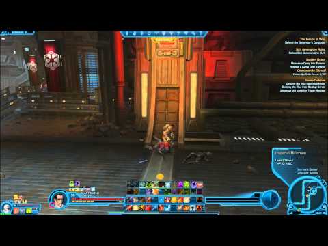 SWTOR TR Alderaan Class Quest - The Future of War