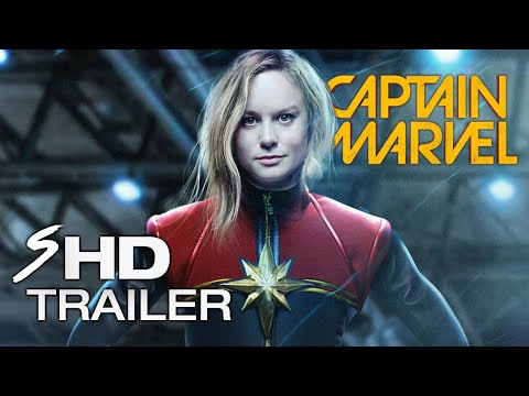 Marvel's Captain Marvel - (2019) BRIE LARSON Movie Trailer Concept (Fan Made) Video