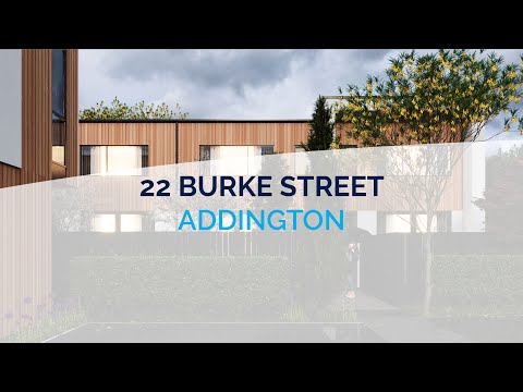 22A Burke Street, Addington, Canterbury, 2房, 2浴, Townhouse