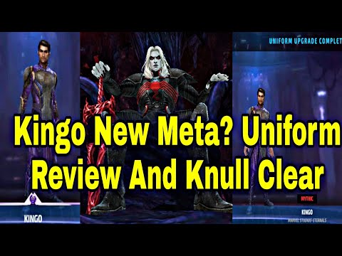 Kingo Uniform Review And WBL Knull Clear With Kingo Transcend - Marvel Future Fight