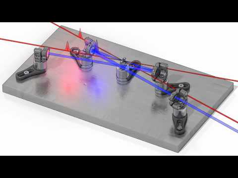 Blue cavity: squeezing generation