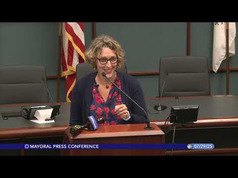 Bloomington Mayoral Press Conference, July 29, 2025