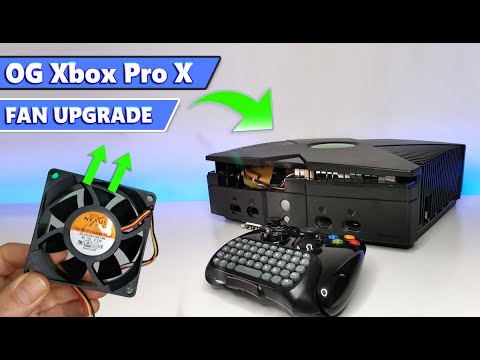 How to install a fan mod upgrade for  the OG Xbox