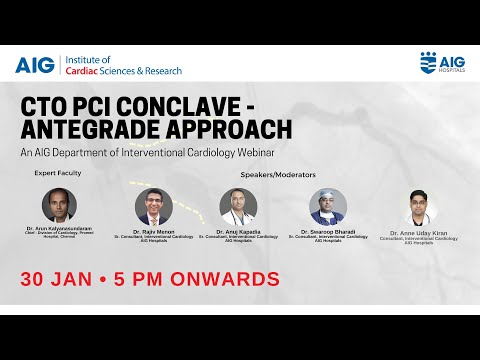 CTO PCI Conclave -  Antegrade Approach | AIG Hospitals