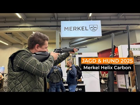 Jagd & Hund 2025: Merkel Geradzug-Repetierer Helix Carbon.