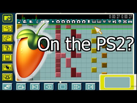 Making jungle with FL Studio on the PS2 (MTV Music Generator 2)